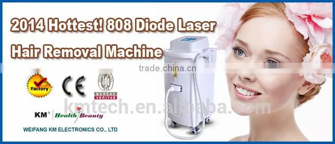 Factory Price!! KM 808/810nm Body Hair Removal Device for Sale