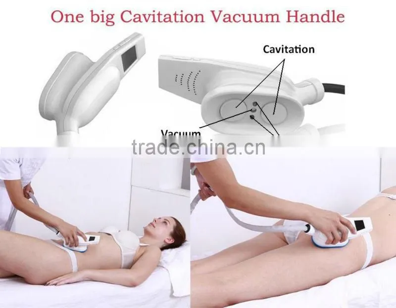 Portable 32Khz Cavitation RF Vacuum Body Shaping Machine