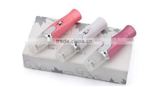 2016 Latest! Skin rejuvenation Ultrasonic massager eye beauty equipment led device Ultrasonic handheld beauty device