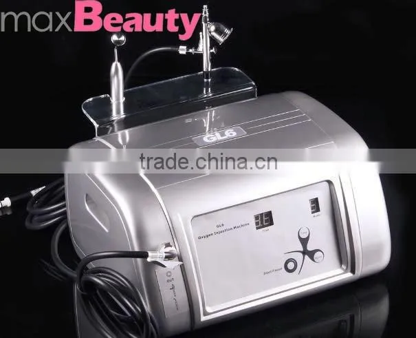 Salon equipment portable 2 in 1 water oxygen and injection skin rejuvenation facial machine