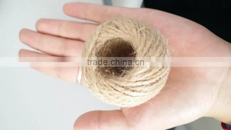 Environmental Natural color Twisted Jute Twine Baler twine
