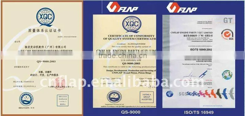 piston ring molybdenum parts