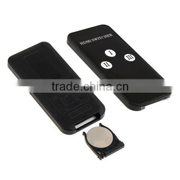 3 Port Mini HDMI Switch Switcher Splitter 1080p Box for HDTV PS3 DVD with Remote