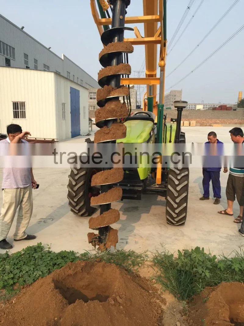 2016 Professional hydraulic digging machine made in China factory for tree planting