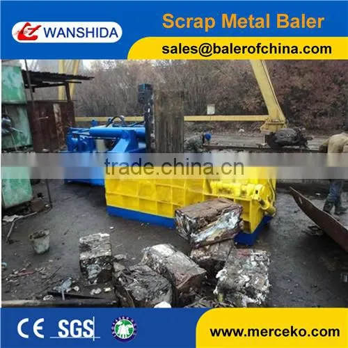Hydraulic Scrap Metal Bailing Press Baler Equipment Machine