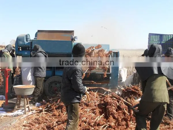 Newest tractor driven soybean threshing machine