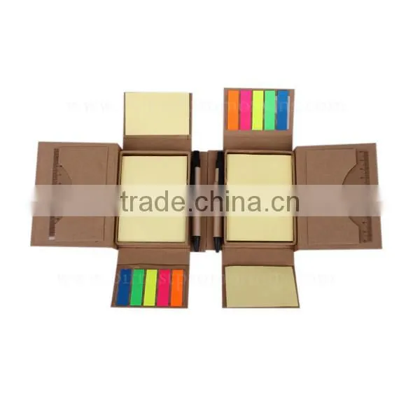 Custom Printing Measuring Tape With Notepad Small Notepad With Pen