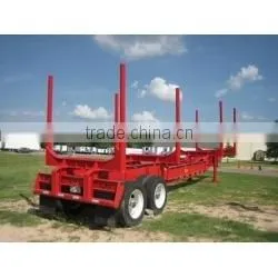 logging semi trailer for transporting log / wood/ timber