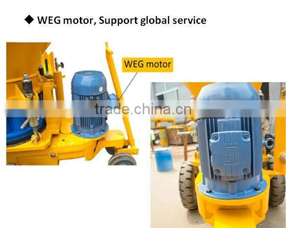 GZ3 durable spare parts swimming pool used small shotcrete machine