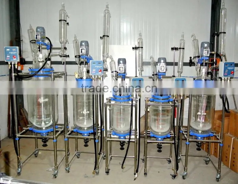 Explosion-proof Chemical Process Batch Glass Reactor