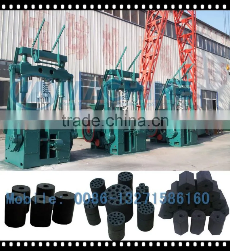 Easily ignited honeycomb coal briquette molding machine charcoal briquette press machine