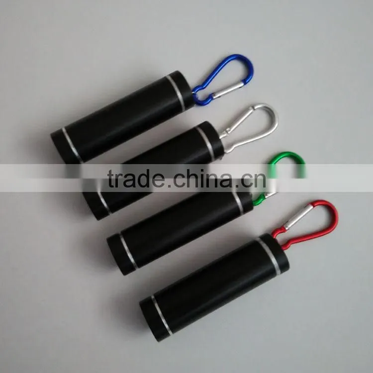 red light AAA battery led flashlight cheap flashlight gift led torch flashlight carabiner flashlight