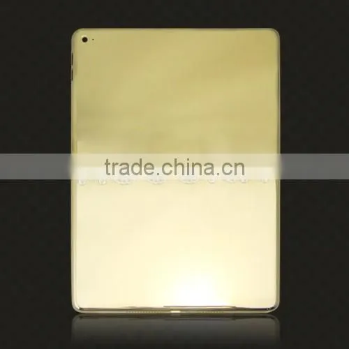 24ct gold housing for ipad air 2,for ipad air 2 original housing,gold back cover for ipad air 2