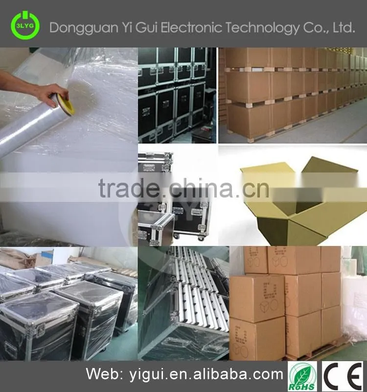 led colorful aluminum truss bar table