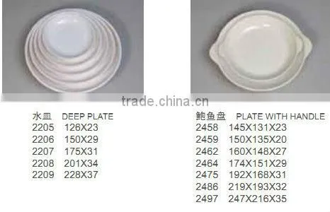 various size 100% Melamine plate