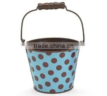 High Quality Colorful Metal Bucket for Garden
