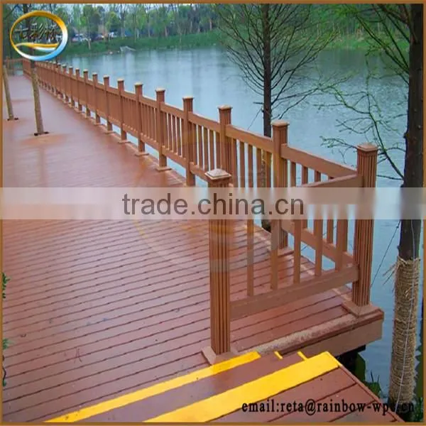 Supply 150 * 25 wood plastic floor PE outdoor decorating plate