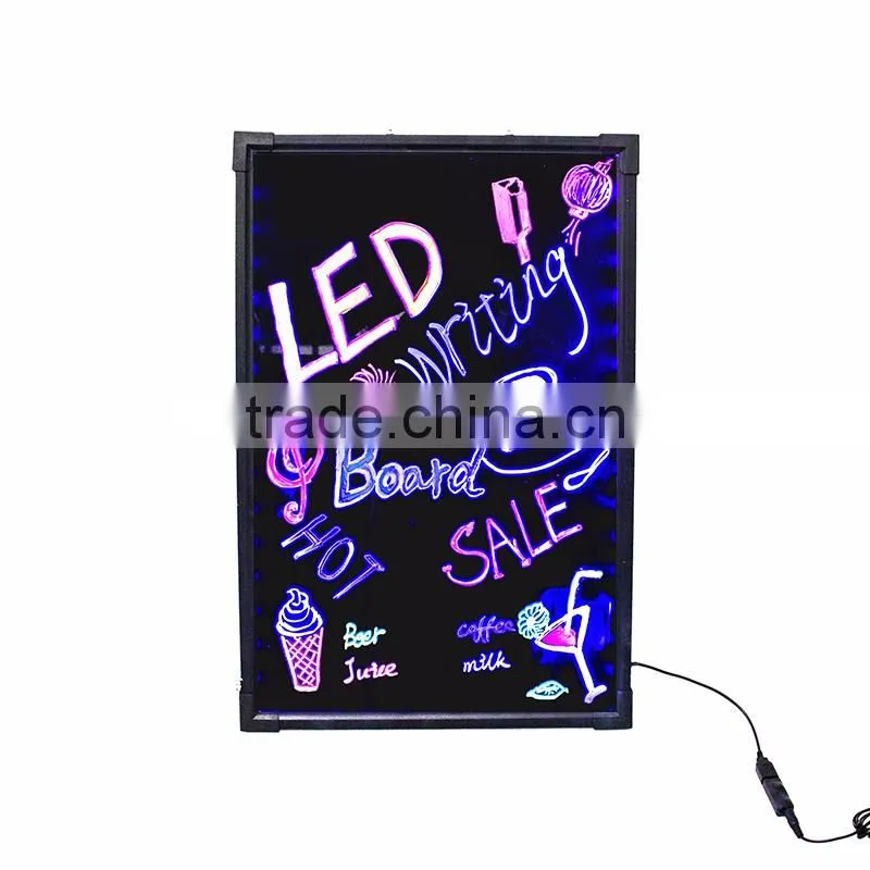 6mm 8mm 10mm 8 colors led writing board marker pen /highlighter pen