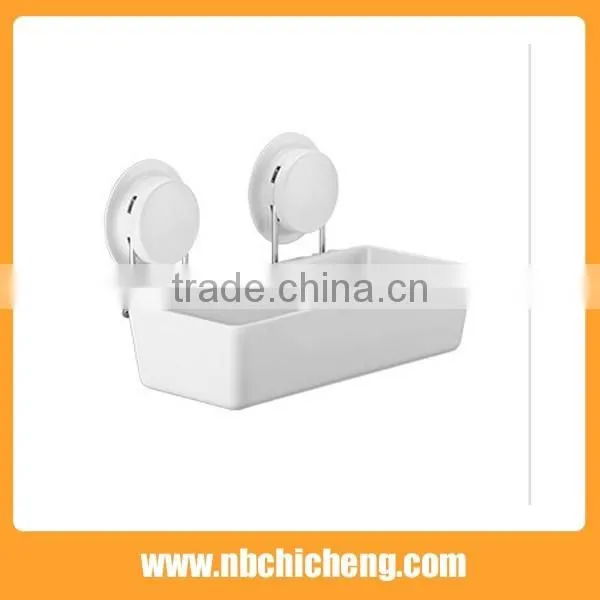Bathroom shelf creative design strong sucker bathroom shelves wall mounted type storage rack kitchen commodity shelf with strong