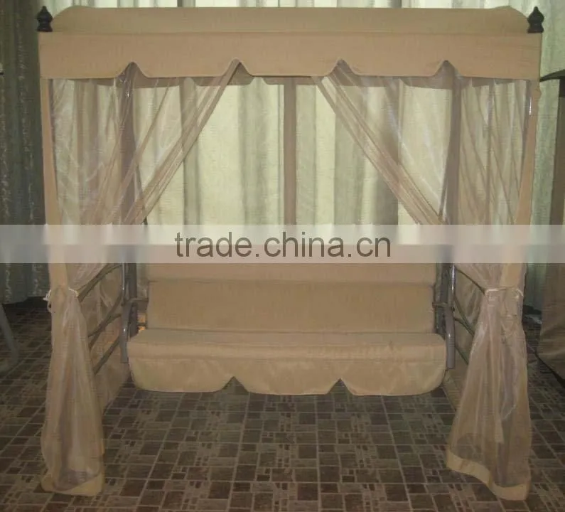 Outdoor gazebo swing
