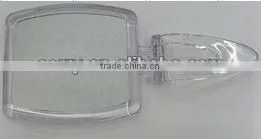 Plastic Small square Folding Swivel stand table mirror