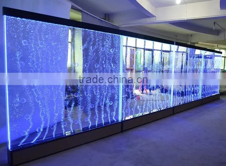 indoor water bubble LED acrylic advertising display screen