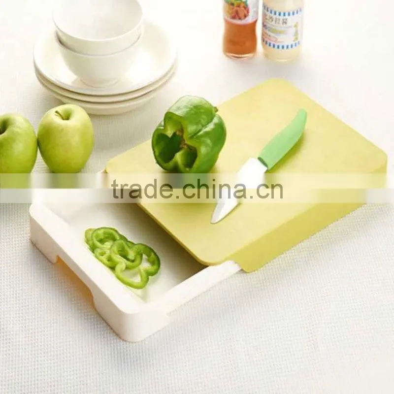 Antibacterial non slip plastic kitchen chopping blocks