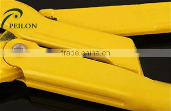 Carbon Steel Pipe Clamp Pliers Pipe Wrench Heavy Duty Pump Double Handle Pipe Clamp