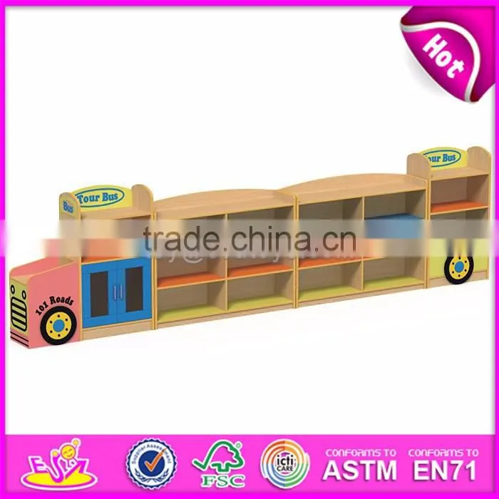 Top fashion storage furniture pretend play wooden kids grocery store W08C211