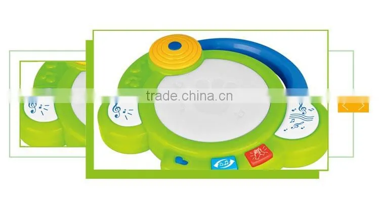 2016 new product educational toy electric musical drum toy for baby