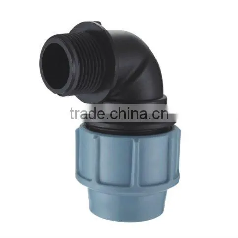 PP COMPRESSION FITTING TEE