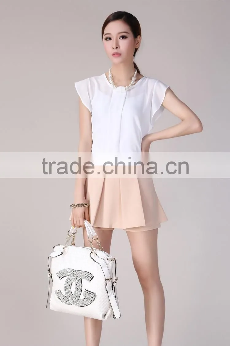 Women's Casual Loose Chiffon Vest Tank T Shirt Blouse Tops