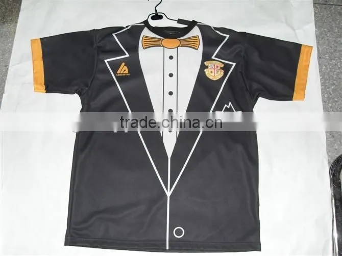 business suit style rugby jersey