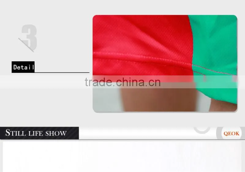 Red with Mint Green Men's Full Sublimation Hockey shorts