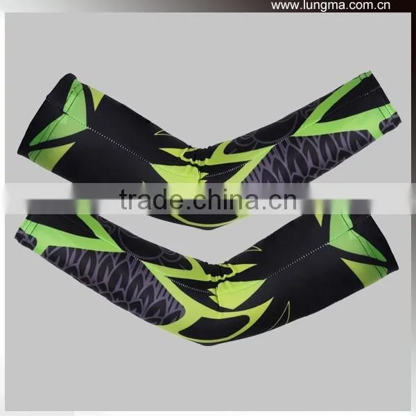 Custom Logo Sublimation Printed Sports Compression Arm Calf Leg Sleeves