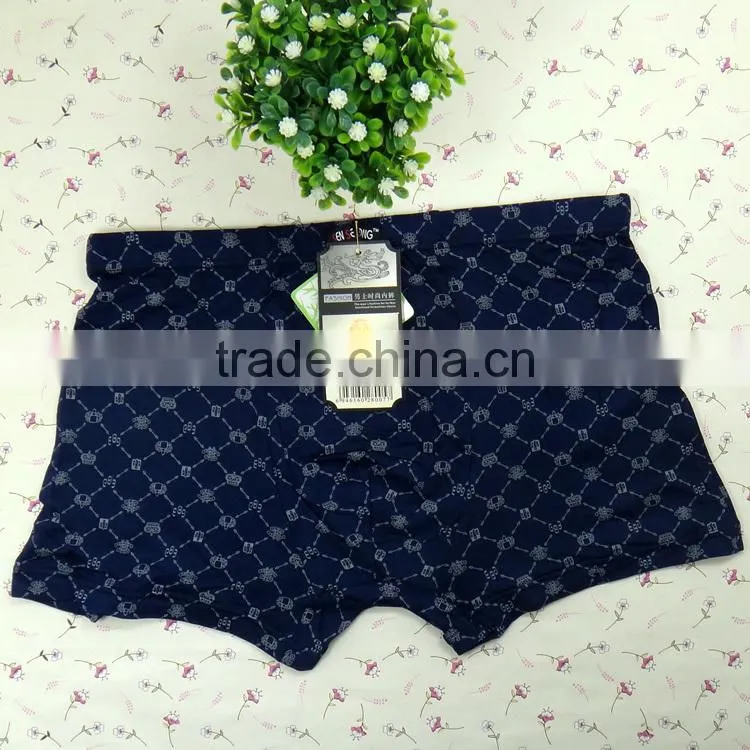 New hot wholesale men bamboo fiber underwear sexy boxer man underwear
