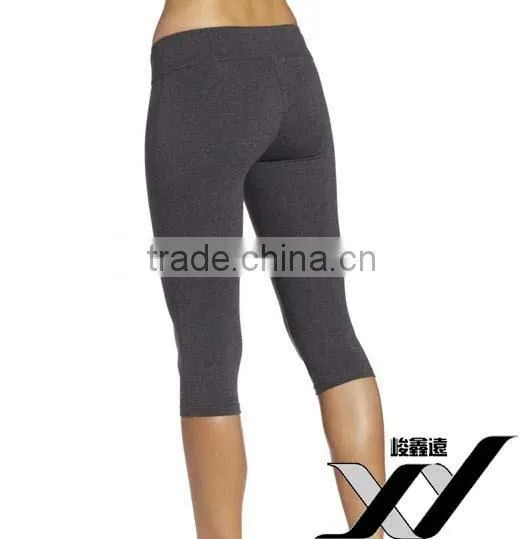 2015 hot fashion women basic cropped leggings