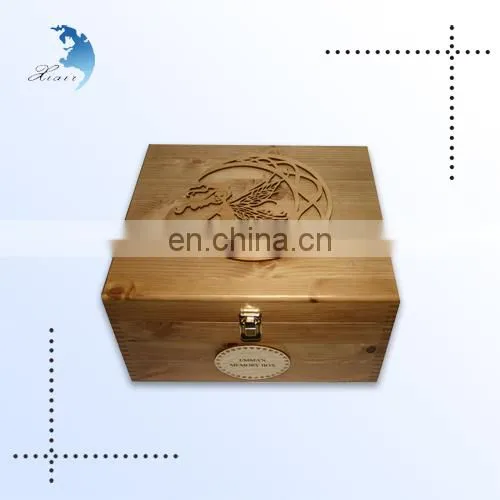 Handmade Non-toxic Storage Fresh Solid Wood Fruit Box