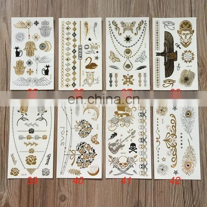 Wholesale Customized Temporary Tattoo Paper Temporary Tattoo Sticker Temporary Tattoo