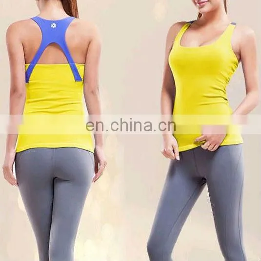 Ladies fashion yoga tops