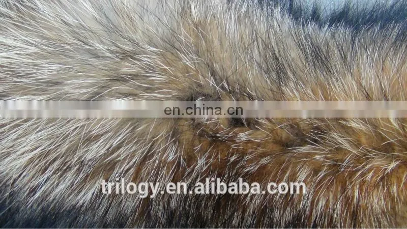 Raccoon Fur/Natural Rabbit Fur Strips / Raw Fur Material