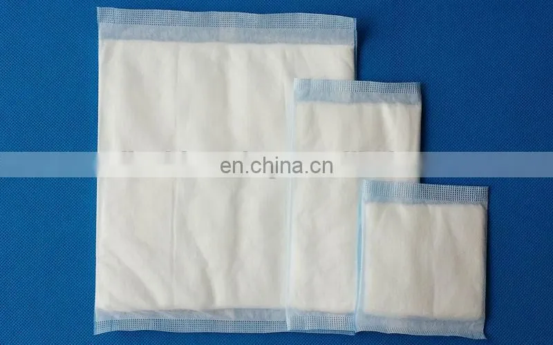 High quality wound care dressing medical absorbent pad