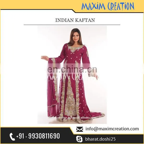 Highly Recognized Indian Kaftan Seller Supplying at Fair Rate