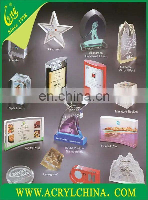 Customized picture prcinted beautiful acrylic tissue box