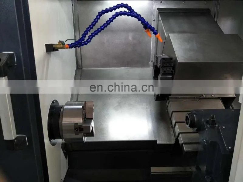 TCK630 factory price small linear guide way slant bed lathe machine