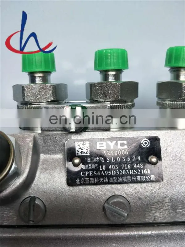 high pressure fuel pump 5290006 for diesel generator set 4BT3.9-G2