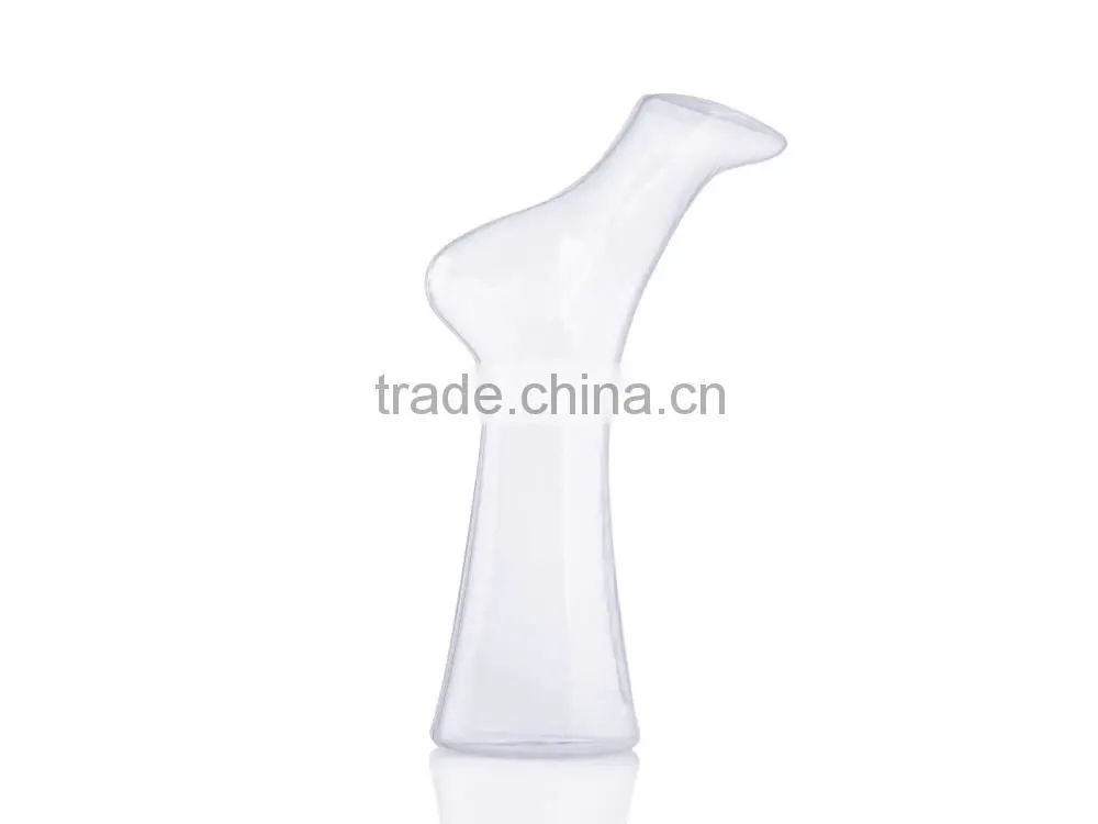 Plastic Foot Mannequin for Sale Dispaly socks/shoes feet transparent mannequin Model M0026-RJ5/6
