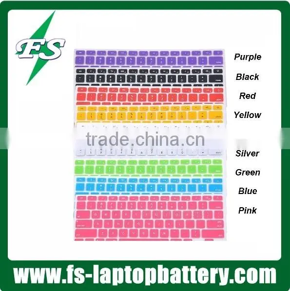 12 Colors Silicone Keyboard Skin Protector For Apple Macbook Pro Air Retina 13"15"17"