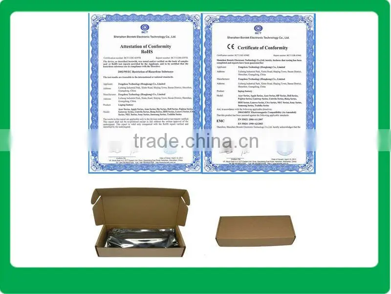 Replacement 10.8V 7800MAH laptop battery for Panasonic CF-VZSU29 ToughBook 52