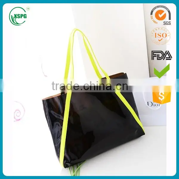 Colorful Pvc Plastic Bag with Handles
